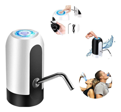 Bomba Dagua Para Garrafão Recarregavel Usb