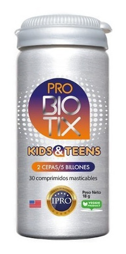 Probiotix Kids & Teens (30 Comp Masticables)