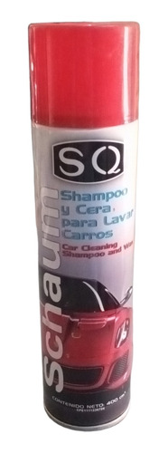 Shampoo Y Cera Para Lavar Carros Schaum Sq 400cm3