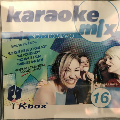 Disco Compacto Karaoke Varios Artistas Pop