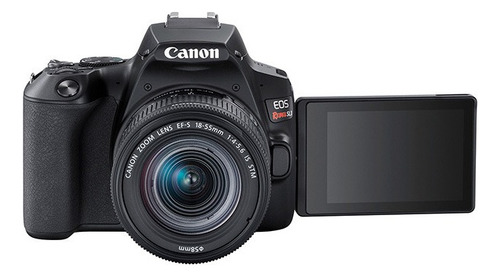 Câmera Canon Eos Rebel Sl3 4k Dslr Com Lente 18-55mm Is Stm