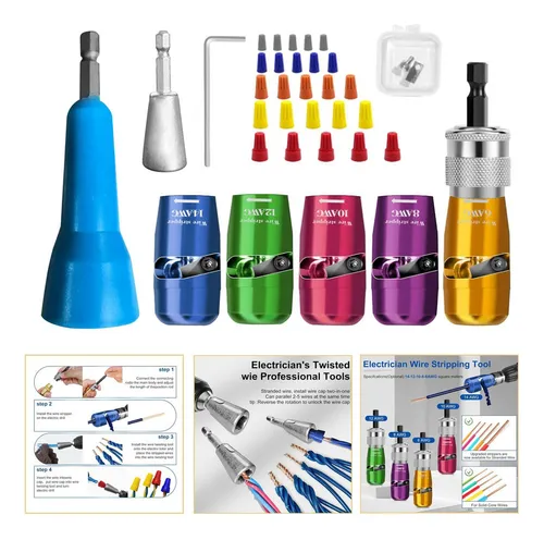 Awc Pelacables Eléctricos, Herramientas Para Torcer Cables
