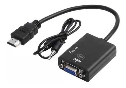 Cabo Mini Convesor Para Placa De Video Hdmi X Monitor Vga