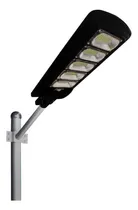 Comprar Foco Solar Led 250w 5 Modulo Jortan Lh-3124 Carcasa Negro Luz Blanco Frío