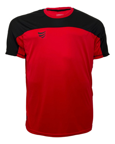 Camiseta Super Bolla Soccer 2021 Masculino - Vermelho E Pret