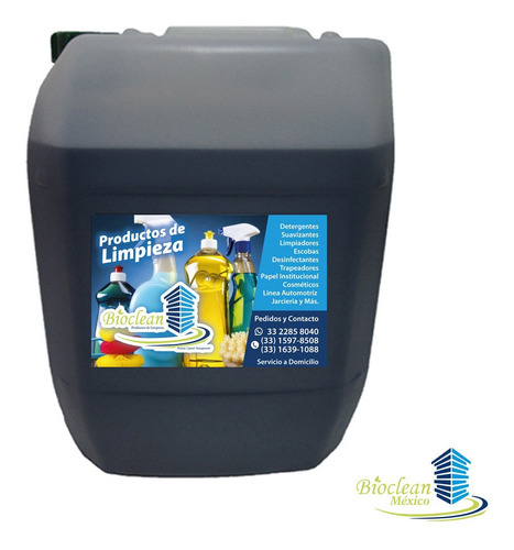 Detergente Biodegradable Ropa Negra 20 Litros Envio Gratis