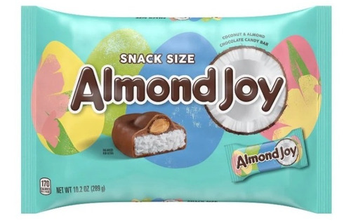 Chocolate Con Coco Y Alemendra Pascua Almond Joy Snack Size