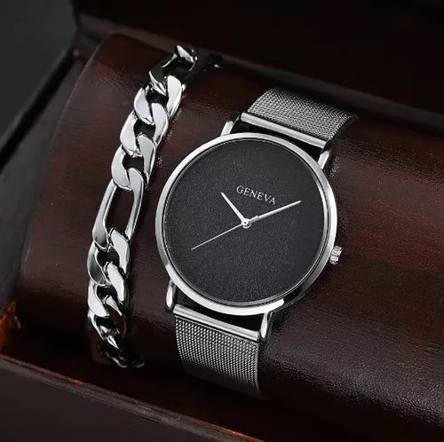 PAGRNE DESIGN Reloj de Pulsera Hombre Elegante Casual Analógico