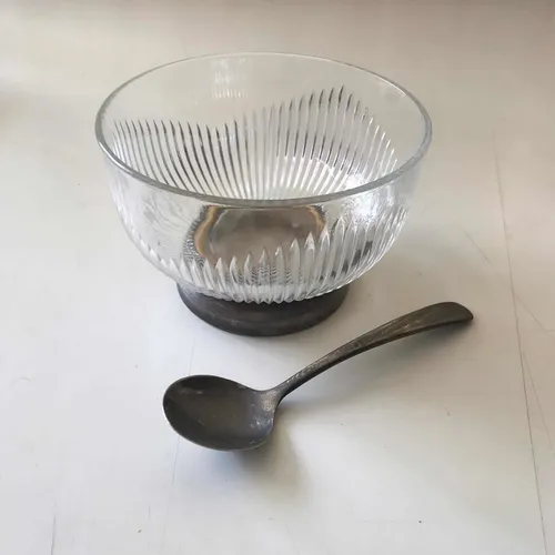 Compotera De Cristal Checo (Usado)