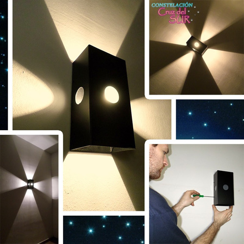 Imagen 7 de 10 de Luces Decorativas Navidad Pared Interior Adorno Pack X 13u Efecto Navideño Luces Colores Multidireccional Adorno Living