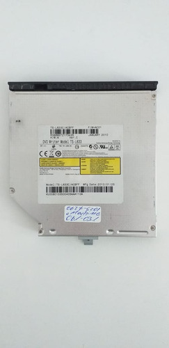 Drive Leitor Dvd Cd Notebook Emachines E627