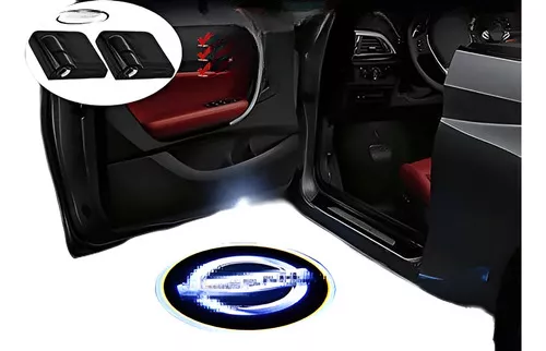 2X Proyectores de luz LED para puerta de coche Logo Puddle