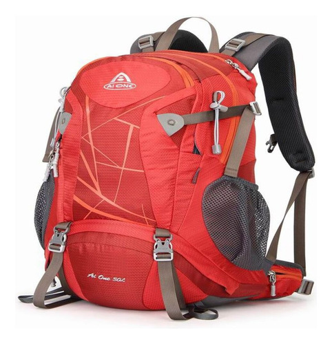 Mochila Trekking Outdoor 30l Ai One (rojo)