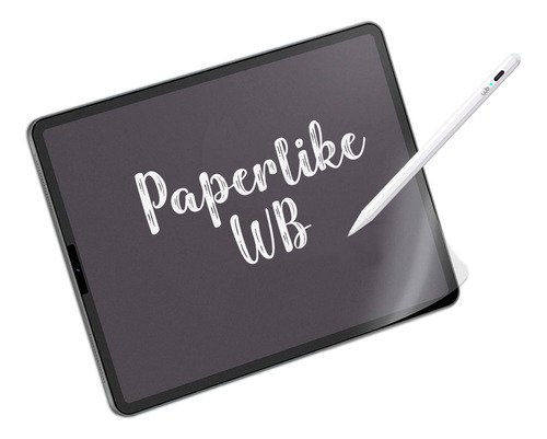 Película Paperlike Wb De iPad 7a E 8a Geração Com 10.2  Pol