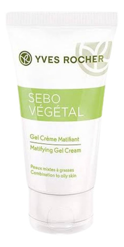 Crema Gel Matificante Sebo Vegetal Yves Rocher Grasa Mixta