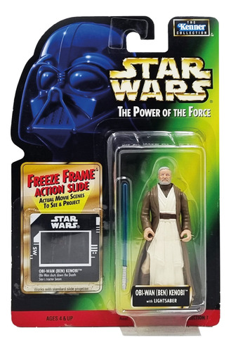 Kenner -  Potf - Freeze Frame - Star Wars - Ben Kenobi