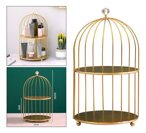 2x Caja De Pájaros Organizador De Perfumes Titular De