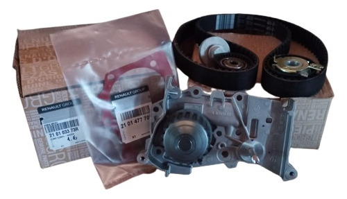 Kit Distribucion Renault Motor K4m + Bomba De Agua Original