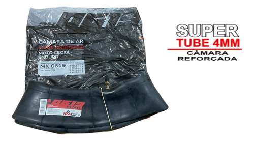 Pneu Traseiro E Câmara 4mm 100/90-19 Rw33 Trilha Crf 250f Yz