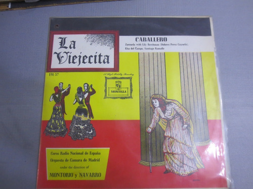 Discos De Vinilo Lp 33 De Música Zarzuelas Españolas