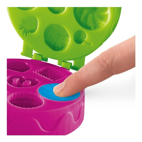Barneys Set Plastilina Softee Dough Moldes Pasteleria / B Multicolor