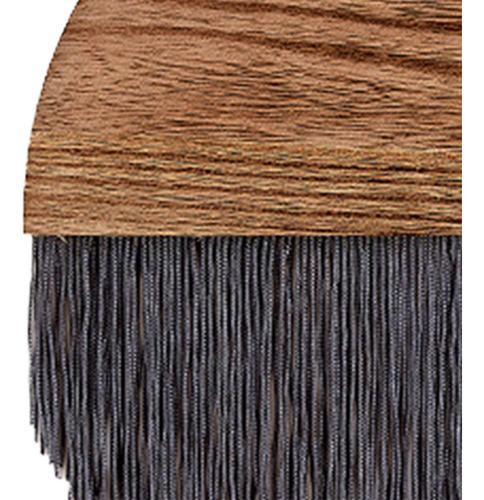 Tapiz Bohemio Con Flecos Para Colgar En La Pared De Gris
