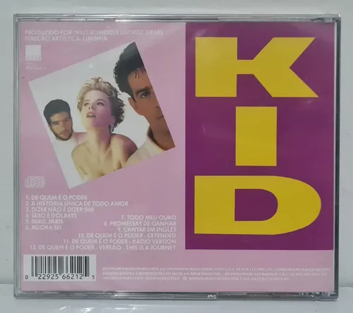 Cd Kid Abelha E Os Abóboras Selvagens - Kid 1989 (lacrado) | Frete