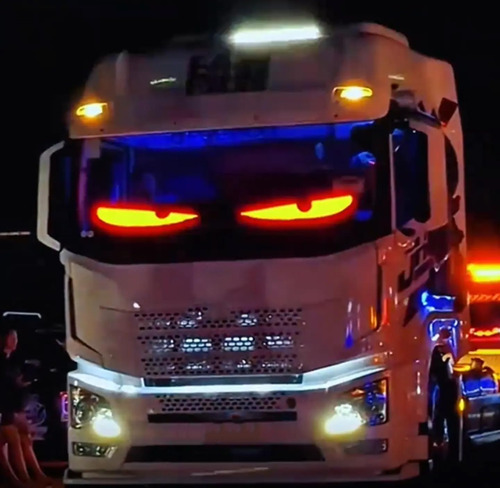 Ojos Led Para Carro, Pantalla Led Flexible Para