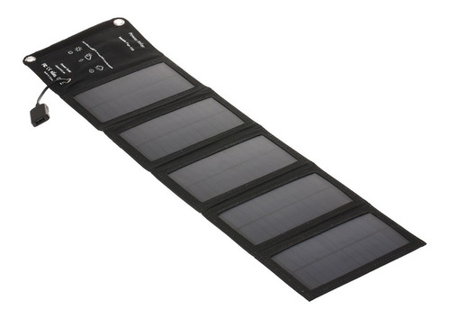 Cargador Solar Portátil 15w/5v Con Puerto Plegable Usb 5