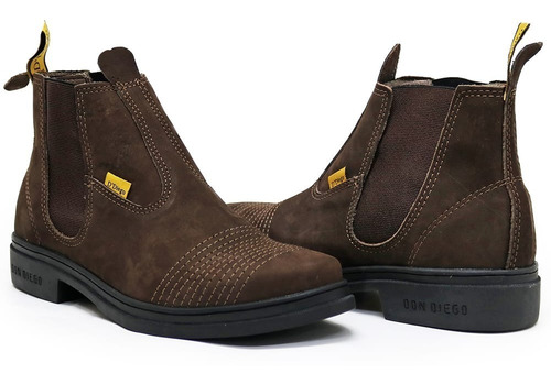 Imagem 3 de 6 de Bota Don Diego - Botina Masculina Feminina Vaqueiro