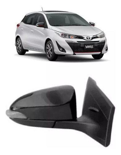 Retrovisor Yaris 2018 2019 2020 2021 2022 Elét Com Pisca Ld