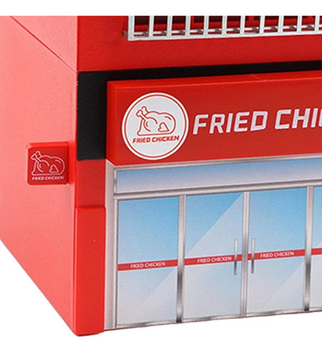 Yu Diseño De Oficina De Decoración De Diorama Frito 1/64