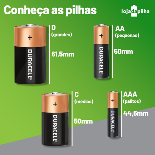 Duracell Pilha Alcalina Aaa 2 Unidades