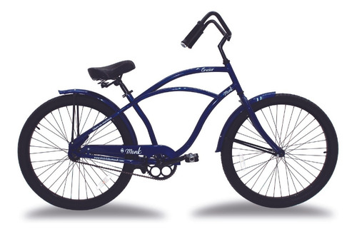 Imagen 1 de 8 de Bicicleta Vintage Urbana Rodada 26 1 Velocidad Crusier Monk