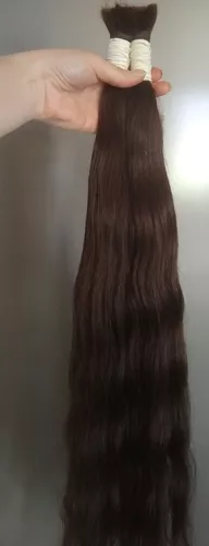 Cabelo Humano Loiro Claro Fita Adesiva 50g 70cm Mega Hair