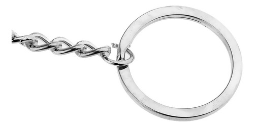 Llavero De Monedas Colgante Plata