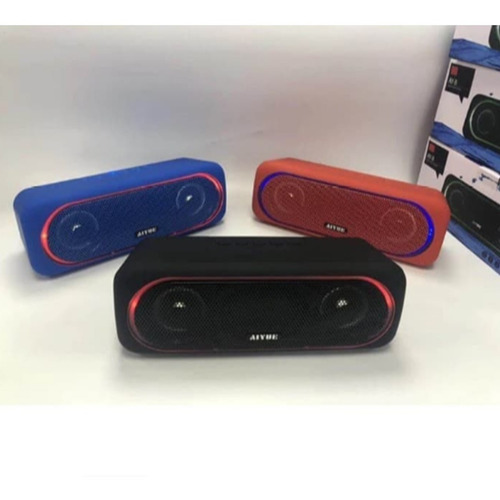 Imagen 6 de 6 de Parlante Bluetooth Luces Led Sonido Potente Extra Bateria