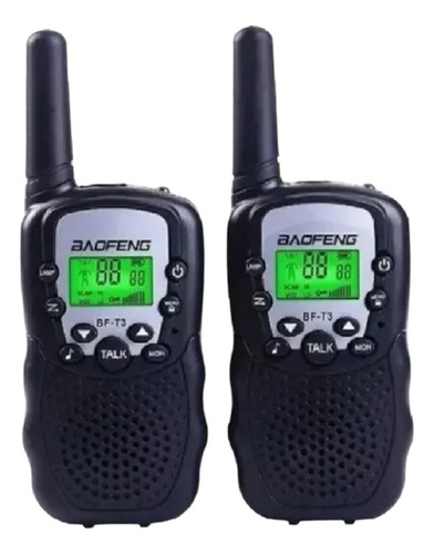 Pack 2 Radio Walkie Talkie Woki Toki Niño Intercomunicador