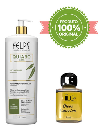 Progressiva De Quiabo Xbtx Okra Complexo Selante 1 L Felps 