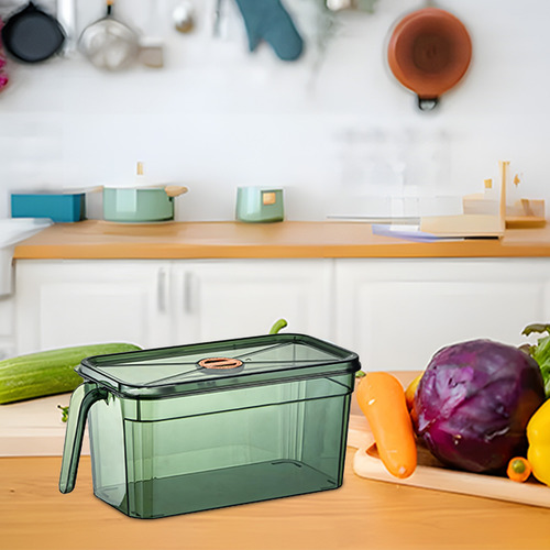 Caja De Almacenamiento Transparente Para Refrigerador Sellad
