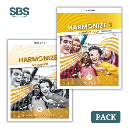 Harmonize 3 - Sb With Digital Pack + Wb - 2 Libros