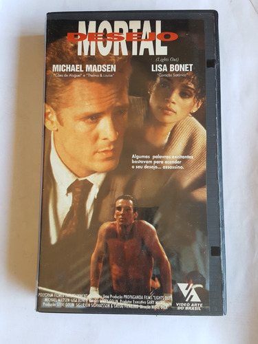 Vhs Desejo Mortal Michael Madsen Lisa Bonet Lisa Sinclair Mercadolivre 