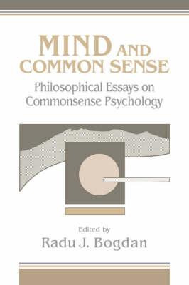 Libro Mind And Common Sense - Radu J. Bogdan