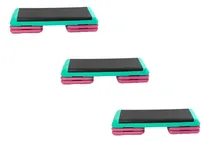 Comprar Paquete 3 Steps Banco Aérobics Básico Para Fitness Ajustable
