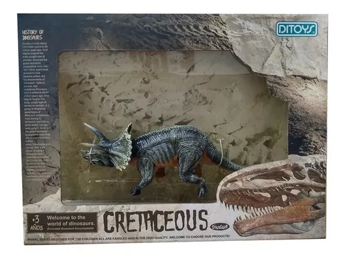 Dinosaurios Cretaceous Ditoys Triceratops - Cuernos (4983)