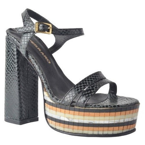 Sandalias De Mujer De Fiesta De Cuero Concepcion - Ferraro