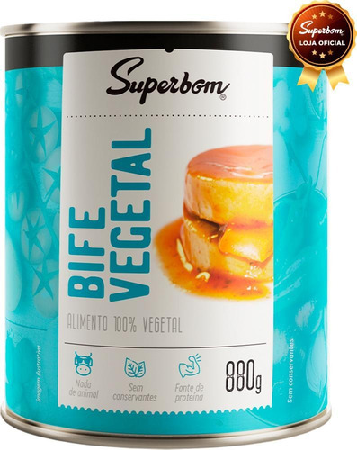 Bife Vegetal 840g - Superbom