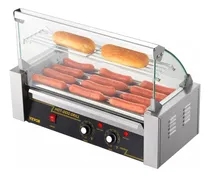 Comprar Maquina Coccion Salchicha Parrilla Hotdog Vitrina 30 Hotdogs