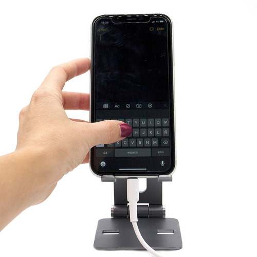 Imagen 7 de 10 de Soporte De Escritorio Para Celulares Tagwood