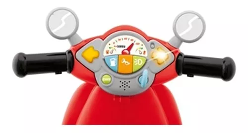 Chicco - Vespa Primavera, Moto Correpasillos para Niños, Panel